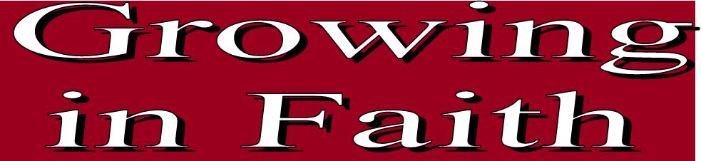 Growing in Faith